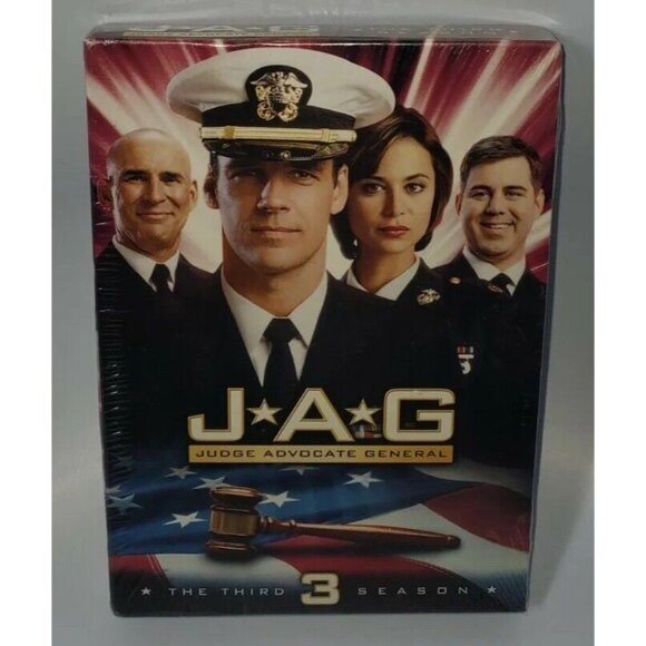 JAG The Complete 3rd Third Season 3 Three ~ BRAND NEW 6-DISC DVD SET-SEALED! - Picture 1 of 5